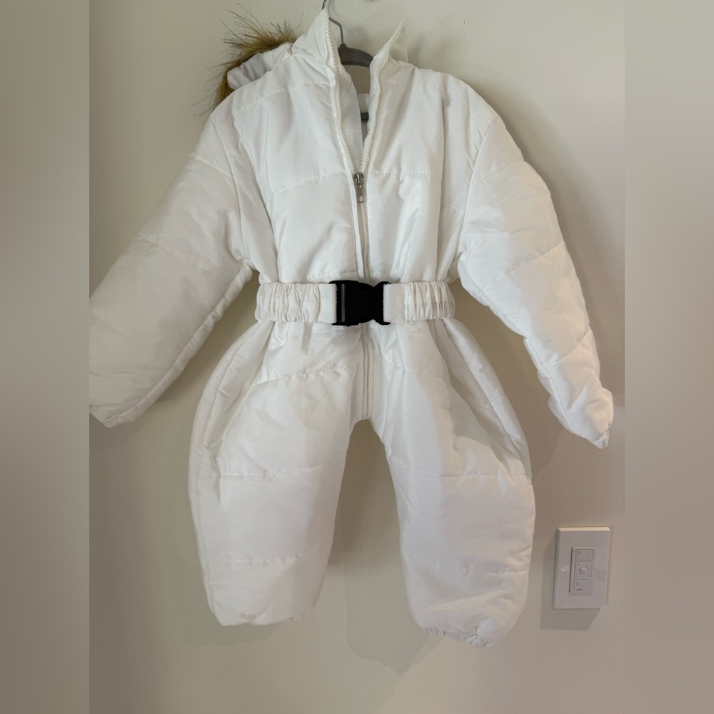 Amazon Kids White Puffer Jacket
